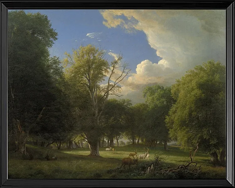 Sommernachmittag mit vorübergehendem Regen – 1873