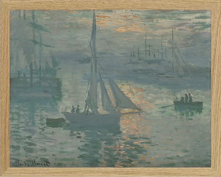 Solopgang Havn – 1872