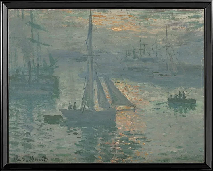 Solopgang Havn – 1872