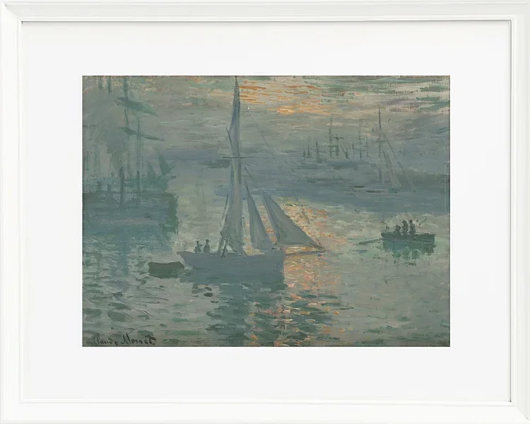 Solopgang Havn – 1872