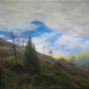 Sonnenaufgang im Riesengebirge - 1835
