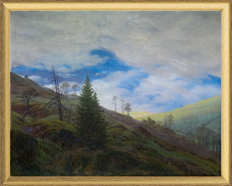 Sonnenaufgang im Riesengebirge - 1835