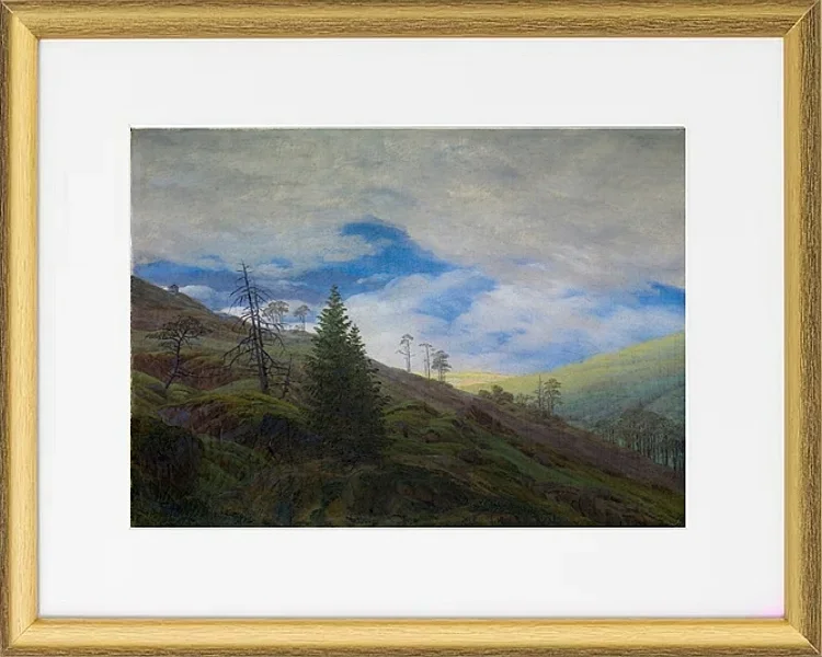 Sonnenaufgang im Riesengebirge - 1835