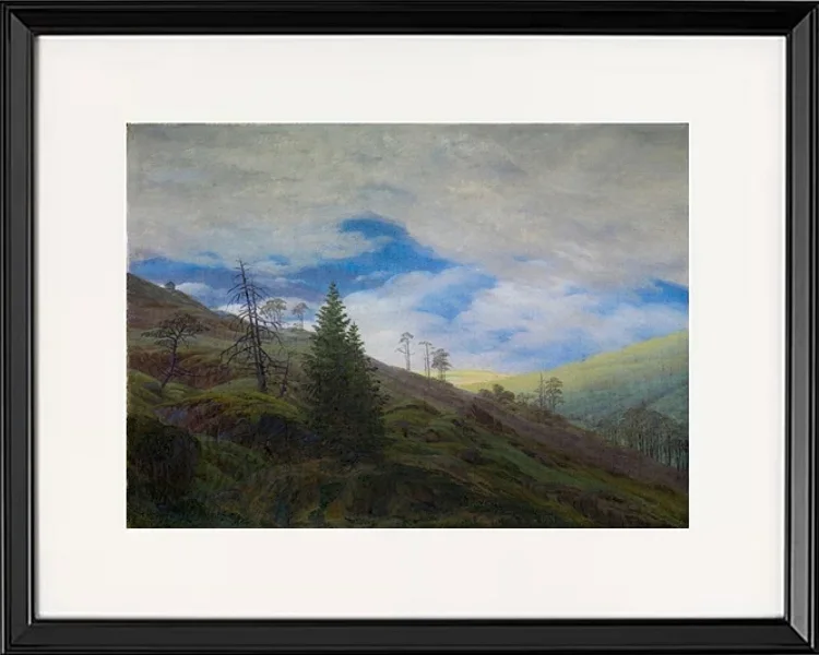 Sonnenaufgang im Riesengebirge - 1835