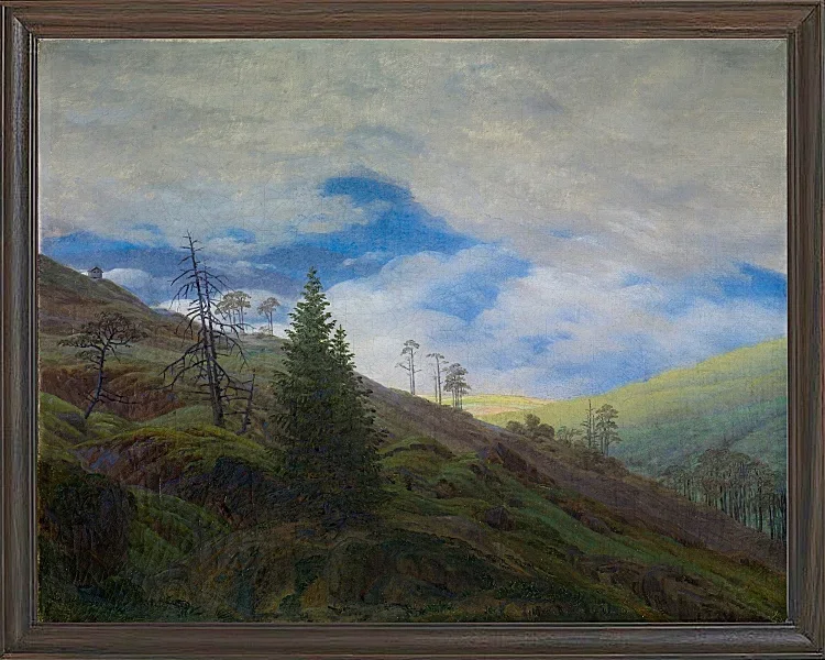 Sonnenaufgang im Riesengebirge - 1835