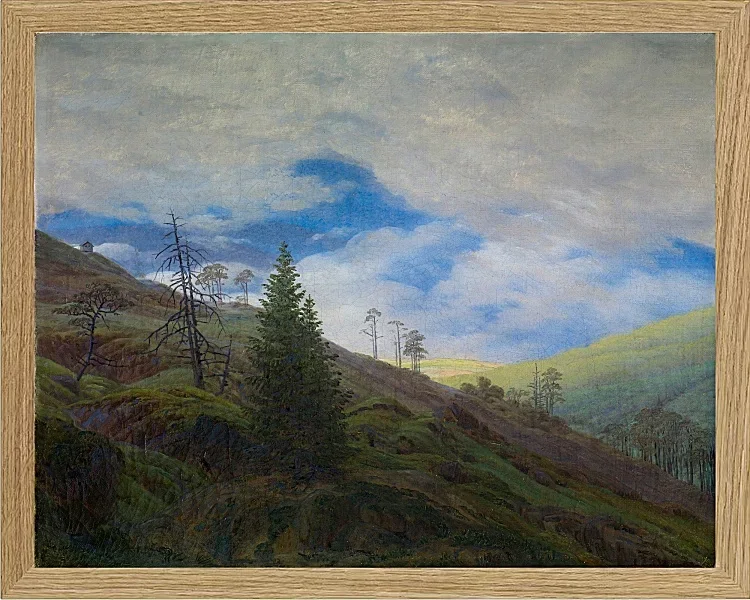 Sonnenaufgang im Riesengebirge - 1835