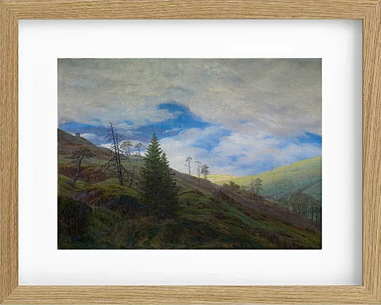 Sonnenaufgang im Riesengebirge - 1835