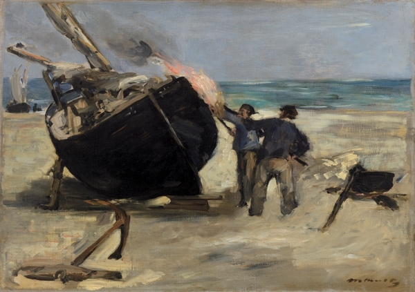 Das Boot teeren – 1873