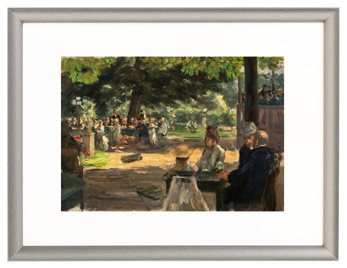 Restaurationsgarten in Leiden - 1900