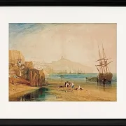 Stadt und Schloss von Scarborough - 1810