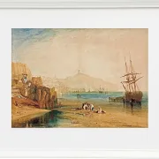Stadt und Schloss von Scarborough - 1810