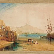 Stadt und Schloss von Scarborough - 1810