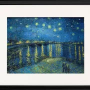 Sternennacht über der Rhone - 1888
