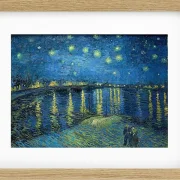 Sternennacht über der Rhone - 1888