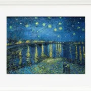 Sternennacht über der Rhone - 1888