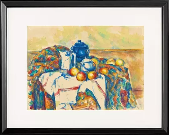 Stilleben mit blauem Topf - 1900