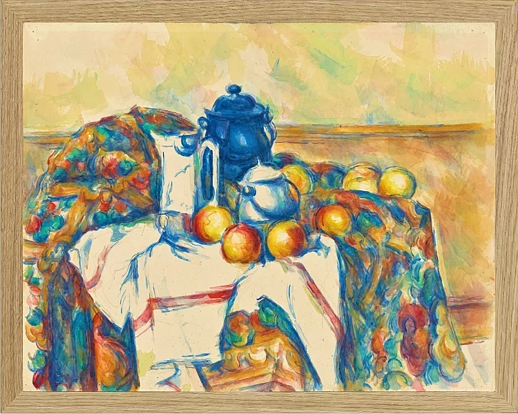 Stilleben med blå gryde - 1900