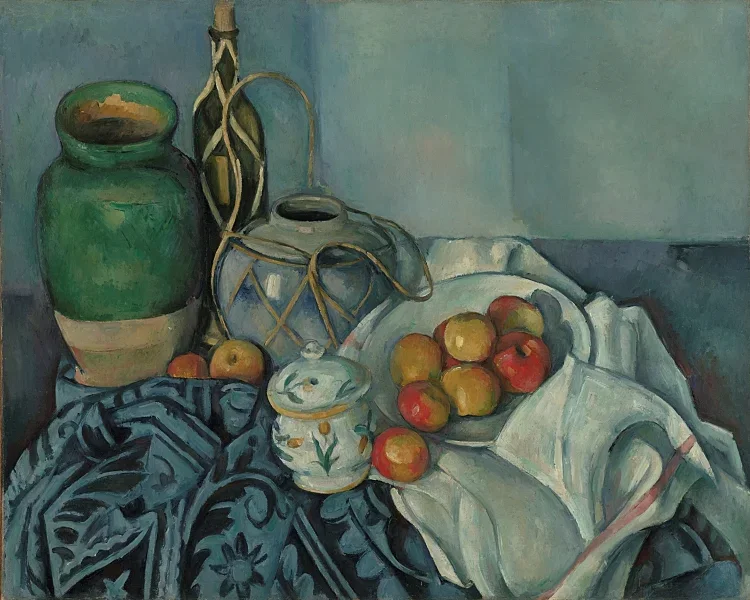 Stilleben med æbler - 1894