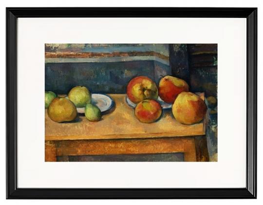 Stillleben mit Äpfeln und Birnen - 1891