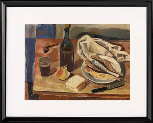 Stillleben mit Hering – 1934