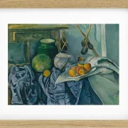 Stilleben med en ingefærkrukke og auberginer - 1893