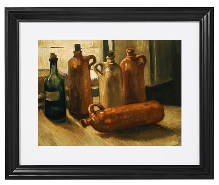Still life with live Bottles - 1884