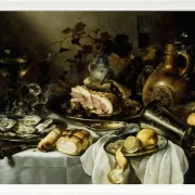 Stillleben mit Schinken - 1649