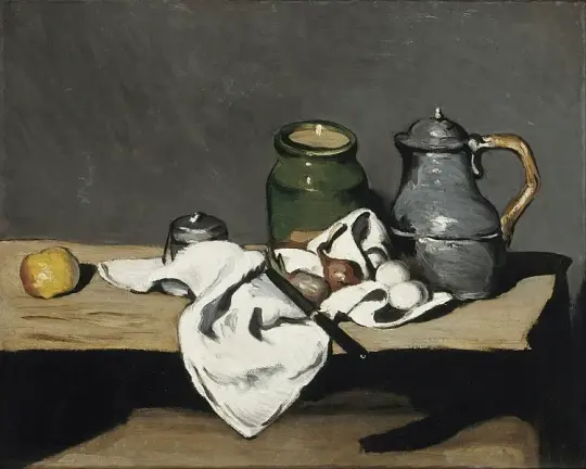 Stilleben med vandkande - 1867