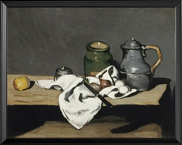 Stilleben med vandkande - 1867