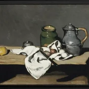 Stilleben med vandkande - 1867