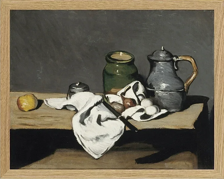 Stilleben med vandkande - 1867