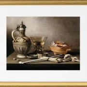 Stillleben mit einem Steinzeugkrug – 1640