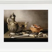 Stillleben mit einem Steinzeugkrug – 1640