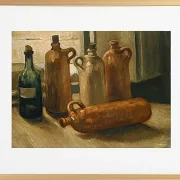 Stillleben mit fünf Flaschen - 1884