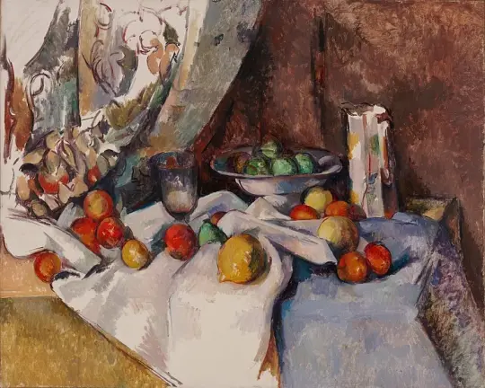 Stilleben med æbler - 1895