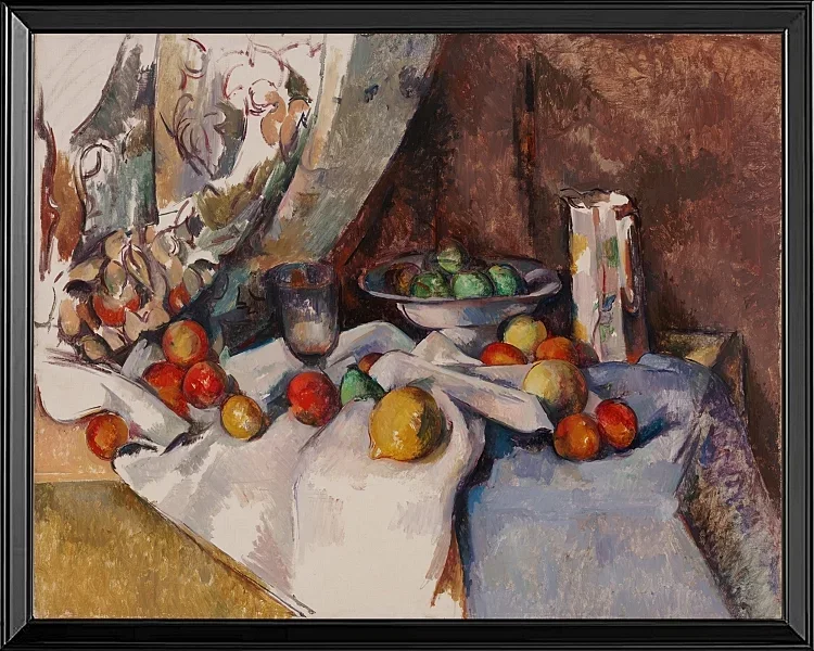 Stilleben med æbler - 1895