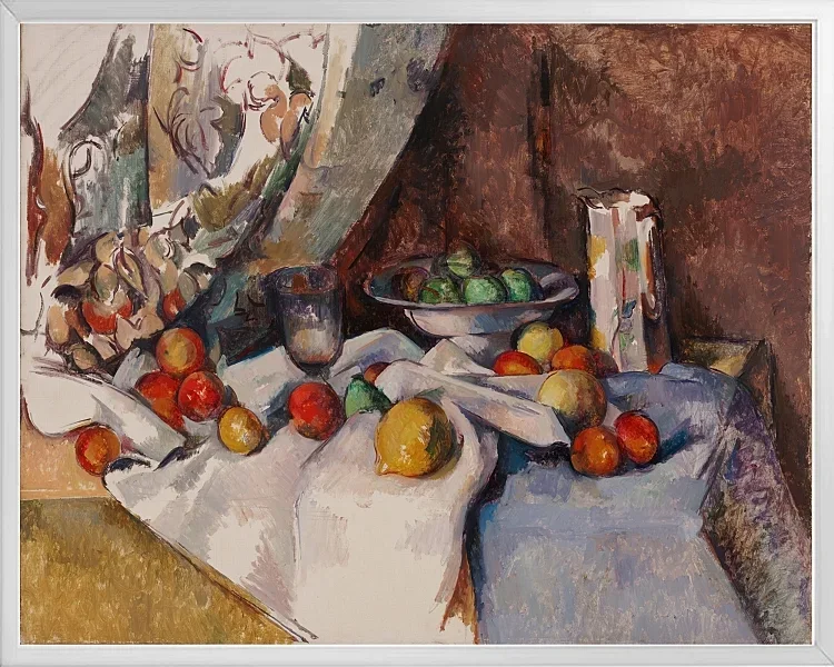 Stilleben med æbler - 1895