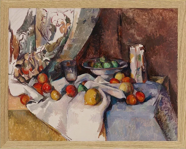 Stilleben med æbler - 1895
