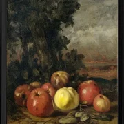 Stillleben mit Äpfeln - 1871