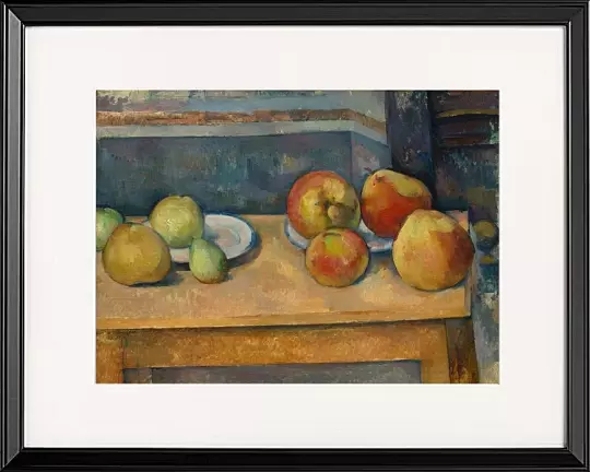 Stillleben mit Äpfeln und Birnen - 1891