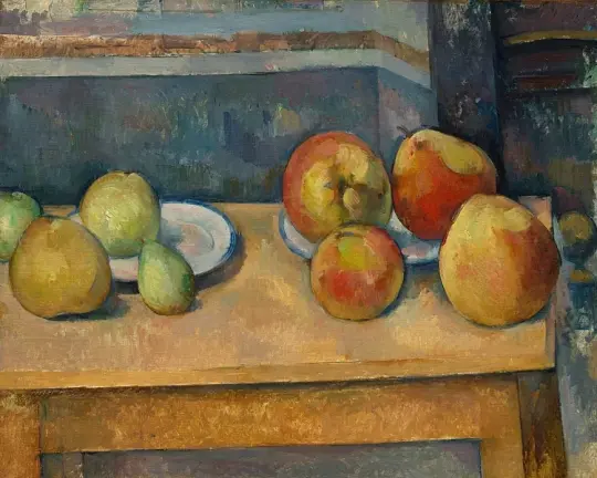 Stilleben med æbler og pærer – 1891
