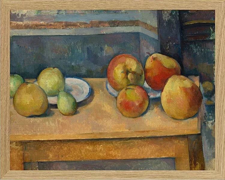 Stilleben med æbler og pærer – 1891