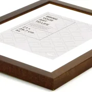 Stilren Walnußfarben – Elegante Bilderrahmen | Großhandelspreise | formida