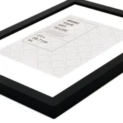 Stilren schwarz – Elegante Bilderrahmen | Großhandelspreise | formida