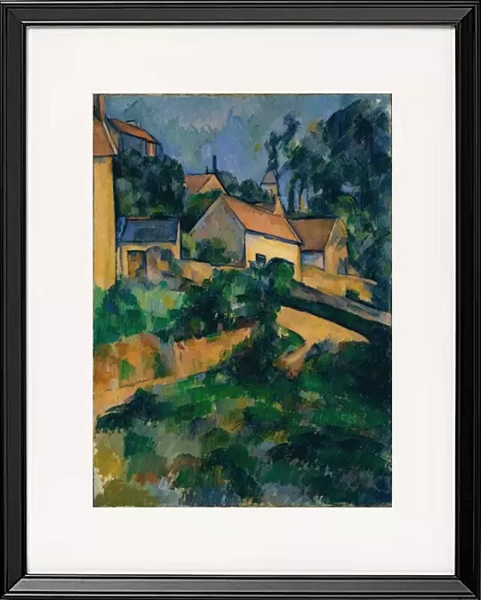 Straße bei Montgeroult - 1898