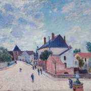 Straße in Moret – 1890