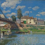 Die Brücke von Villeneuve-la-Garenne – 1872