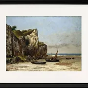 Strand in der Normandie - 1872