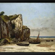 Strand in der Normandie - 1872