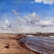 Strand von Hellebæk – 1858